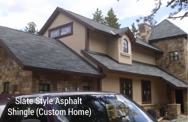 B&M Roofing - Slate Style Asphalt - Colorado