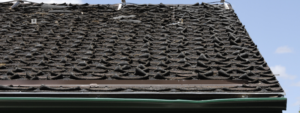 curled roof shingles