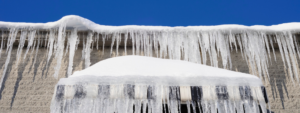 icicles on roof